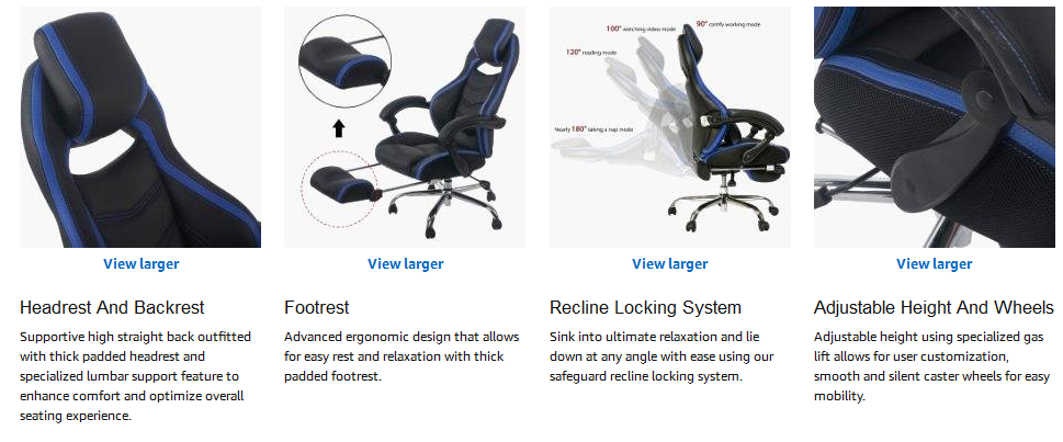 Best Ergonomic Office Chair With Footrest