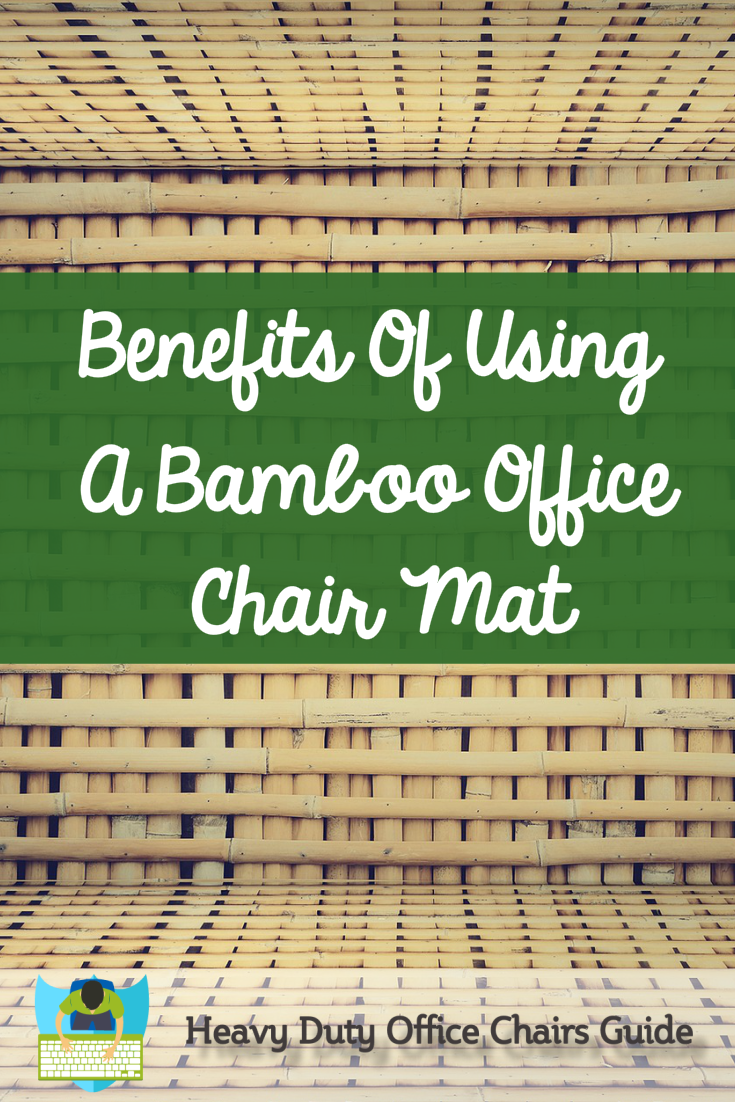 Bamboo Office Chair Mats