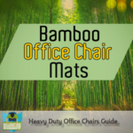 Strong Bamboo Office Chair Mats