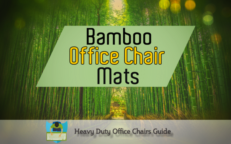 Bamboo Office Chair Mats