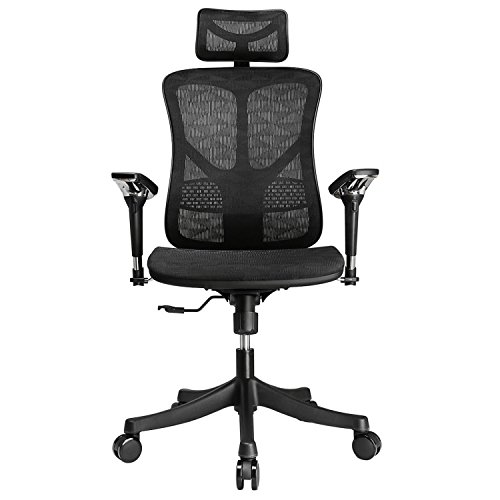 ergonomic offic chair for back and neck support